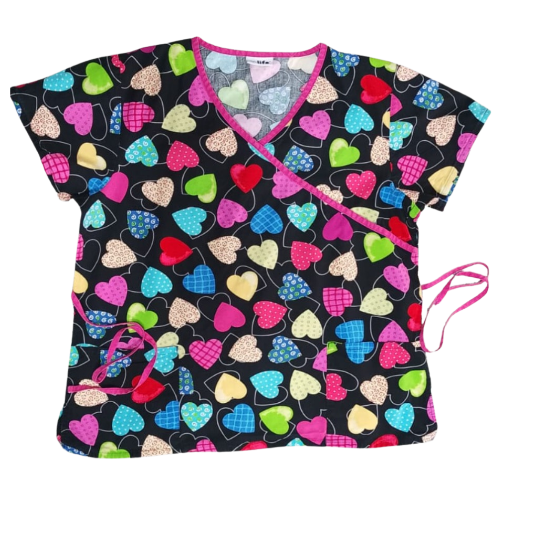 FILIPINA ESTAMPADA CORAZONES 66FL