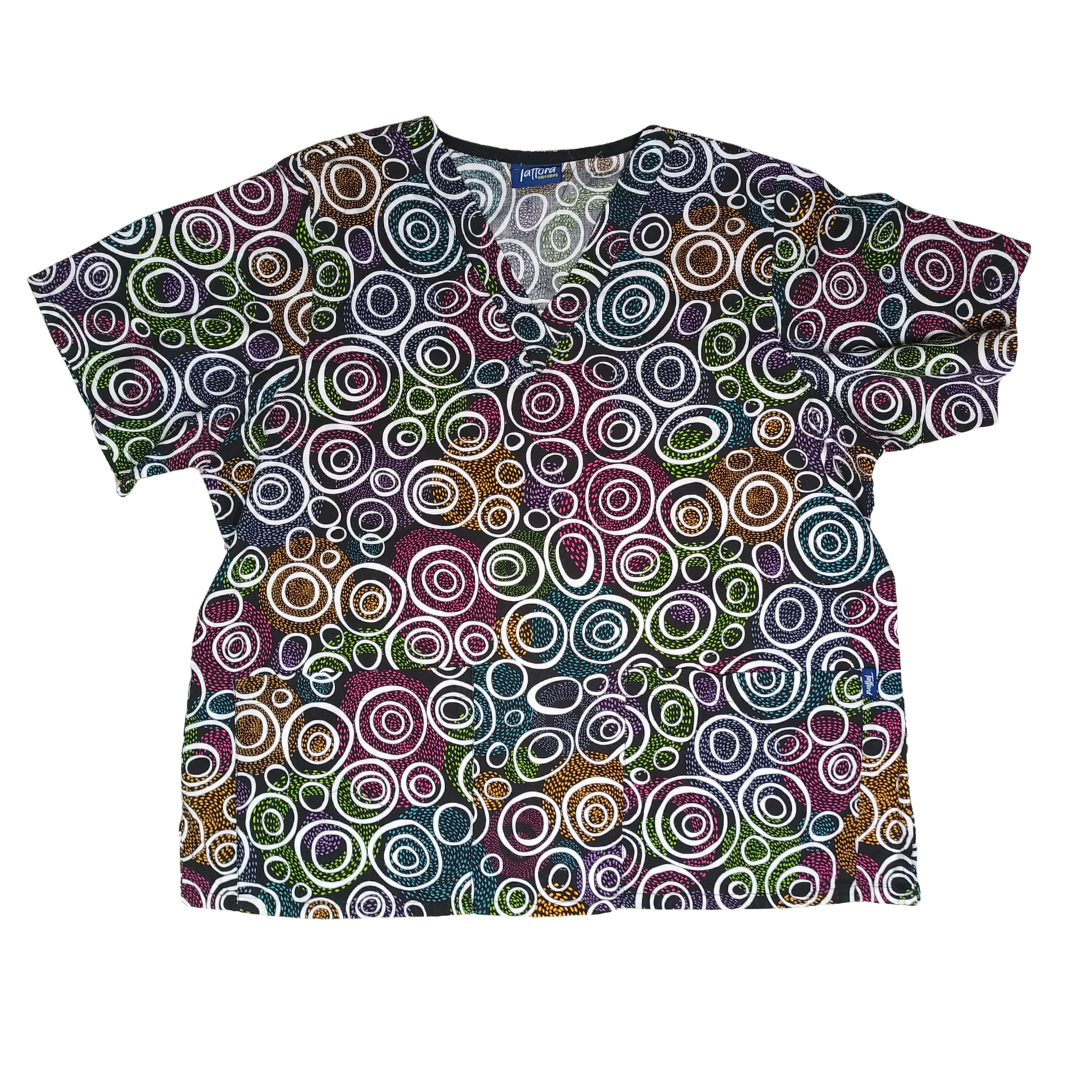 FILIPINA ESTAMPADO DE CIRCULOS A12FXL