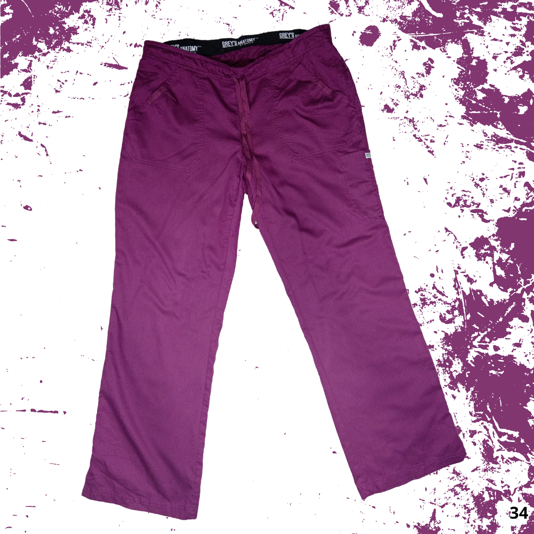 PANTALON GUINDA A8PM