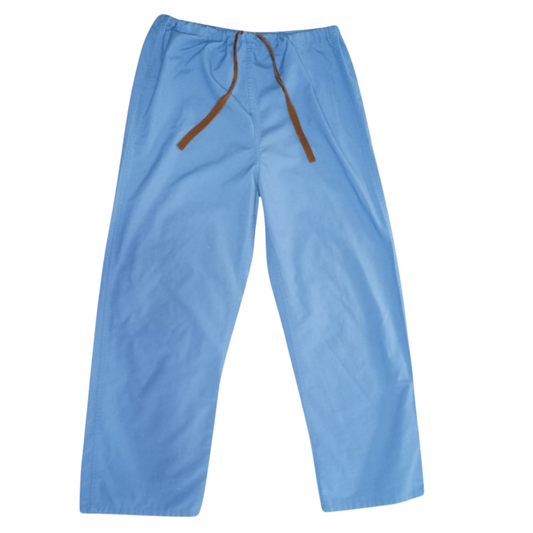 PANTALON AZUL CIELO CON SELLO 32PL