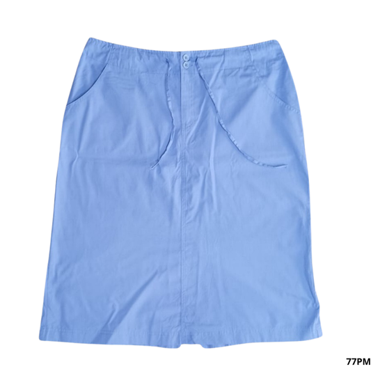 FALDA AZUL CIELO 77PM
