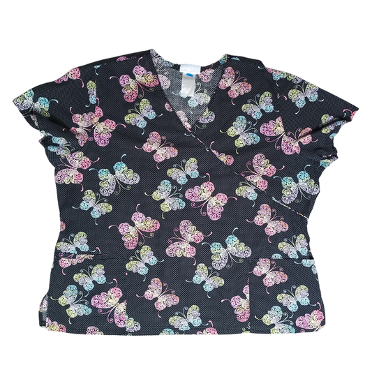FILIPINA ESTAMPADO MARIPOSAS NEGRO A13F2XL