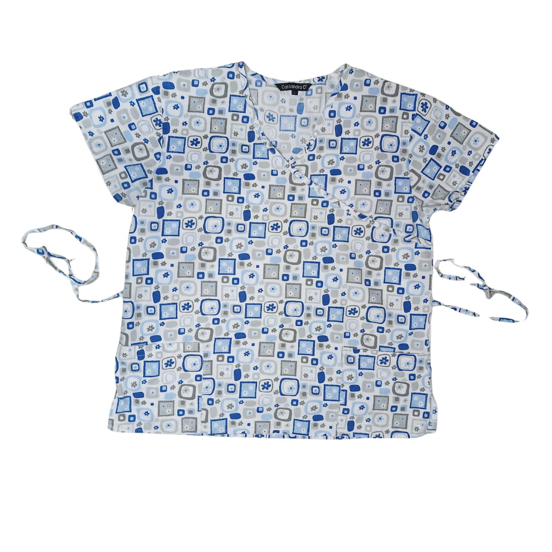 FILIPINA ESTAMPADO AZUL CON GRIS A2FL