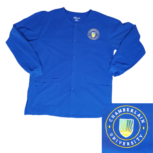 CUBREPOLVO AZUL CON LOGO A4CS