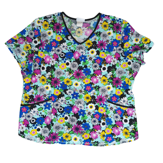 FILIPINA ESTAMPADO FLORES DE COLORES A7F2XL